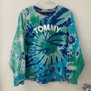 Tommy Hilfiger tie dye sweatshirt size M